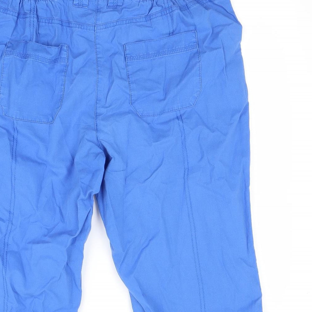 BHS Womens Blue   Cargo Shorts Size 12
