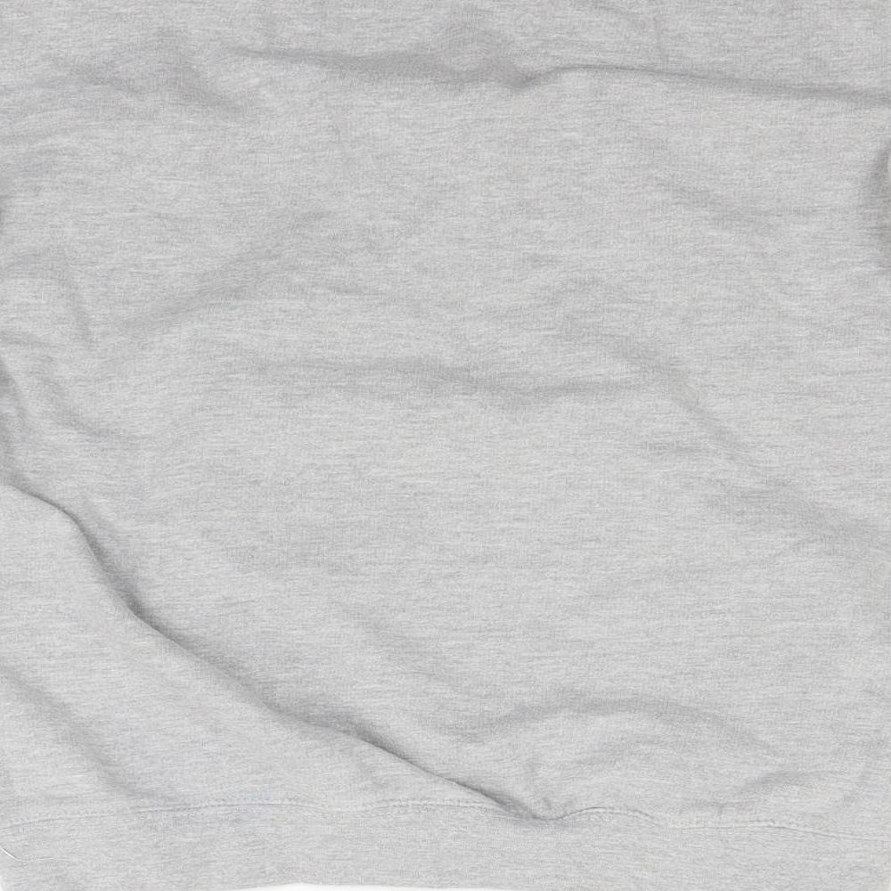 Preworn Girls Grey   Pullover Sweatshirt Size 12 Years