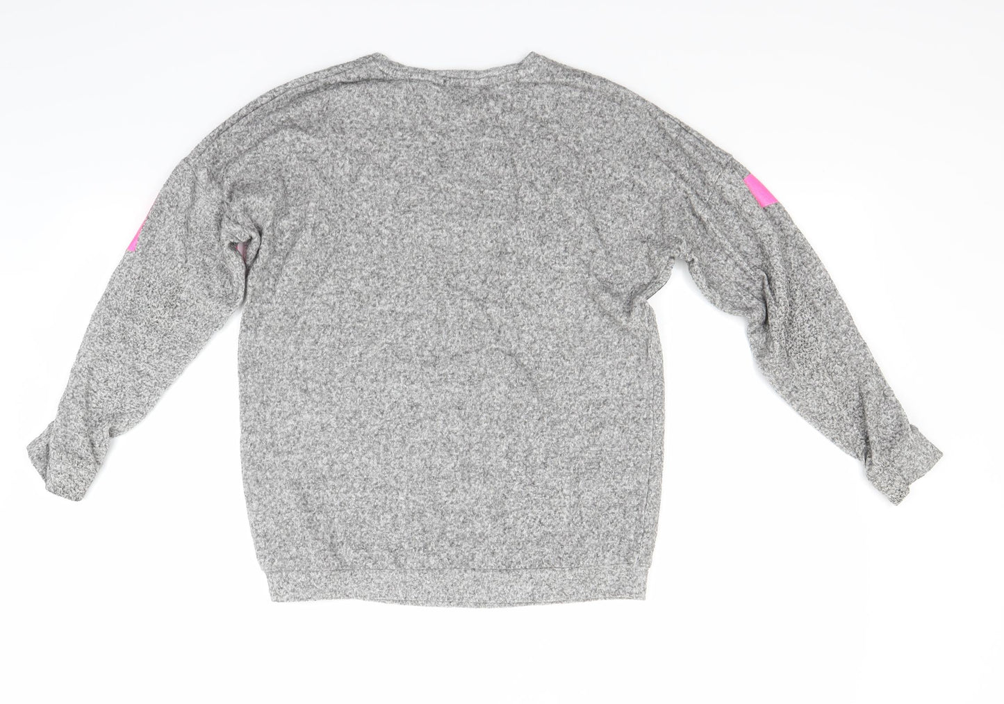 George Girls Grey  Rayon Pullover Sweatshirt Size 12 Years