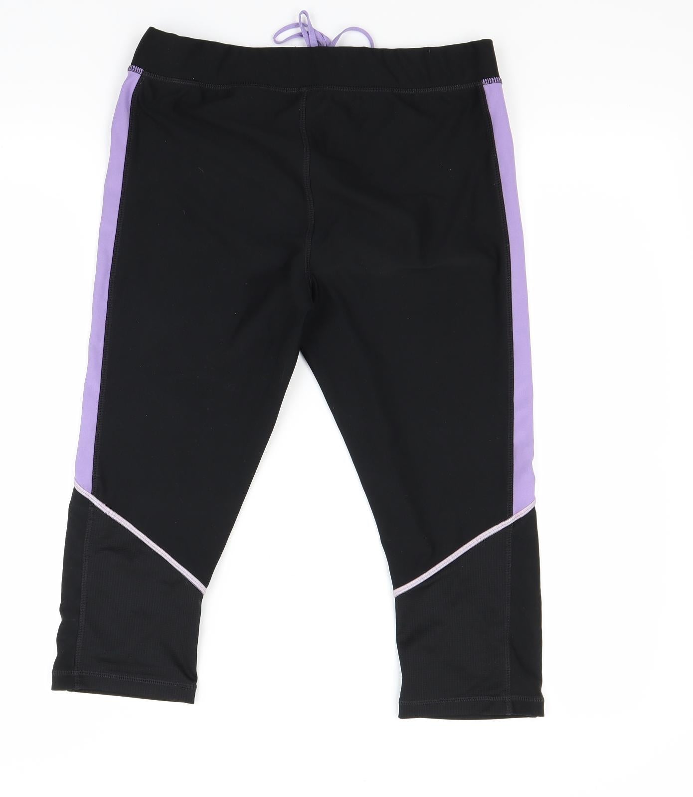 Preworn Womens Black   Sweat Shorts Size S
