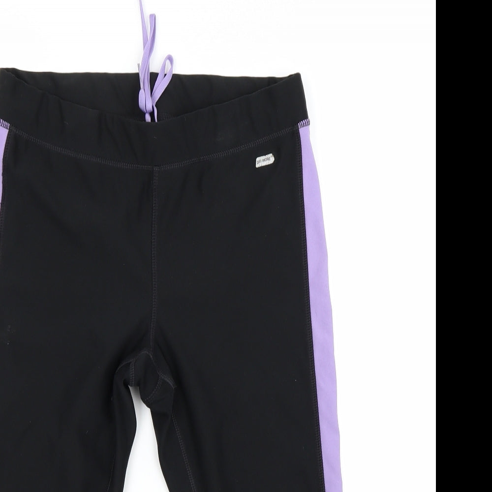 Preworn Womens Black   Sweat Shorts Size S