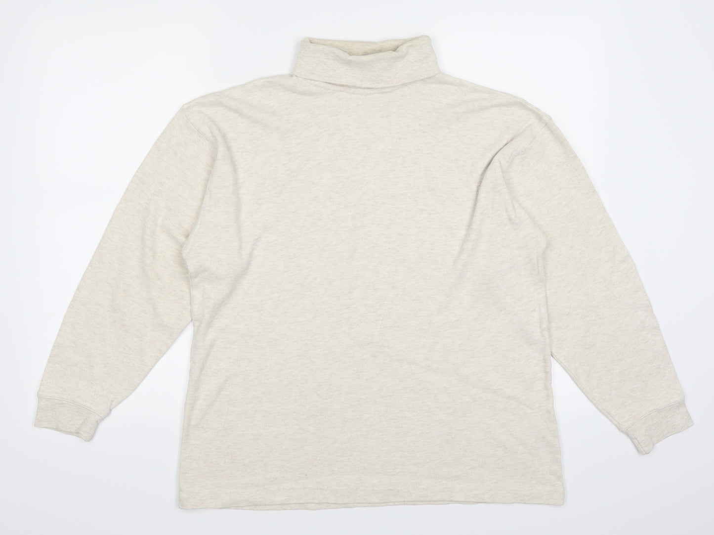 Antartex Womens Beige   Pullover Sweatshirt Size M