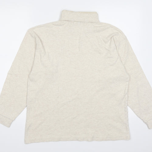 Antartex Womens Beige   Pullover Sweatshirt Size M