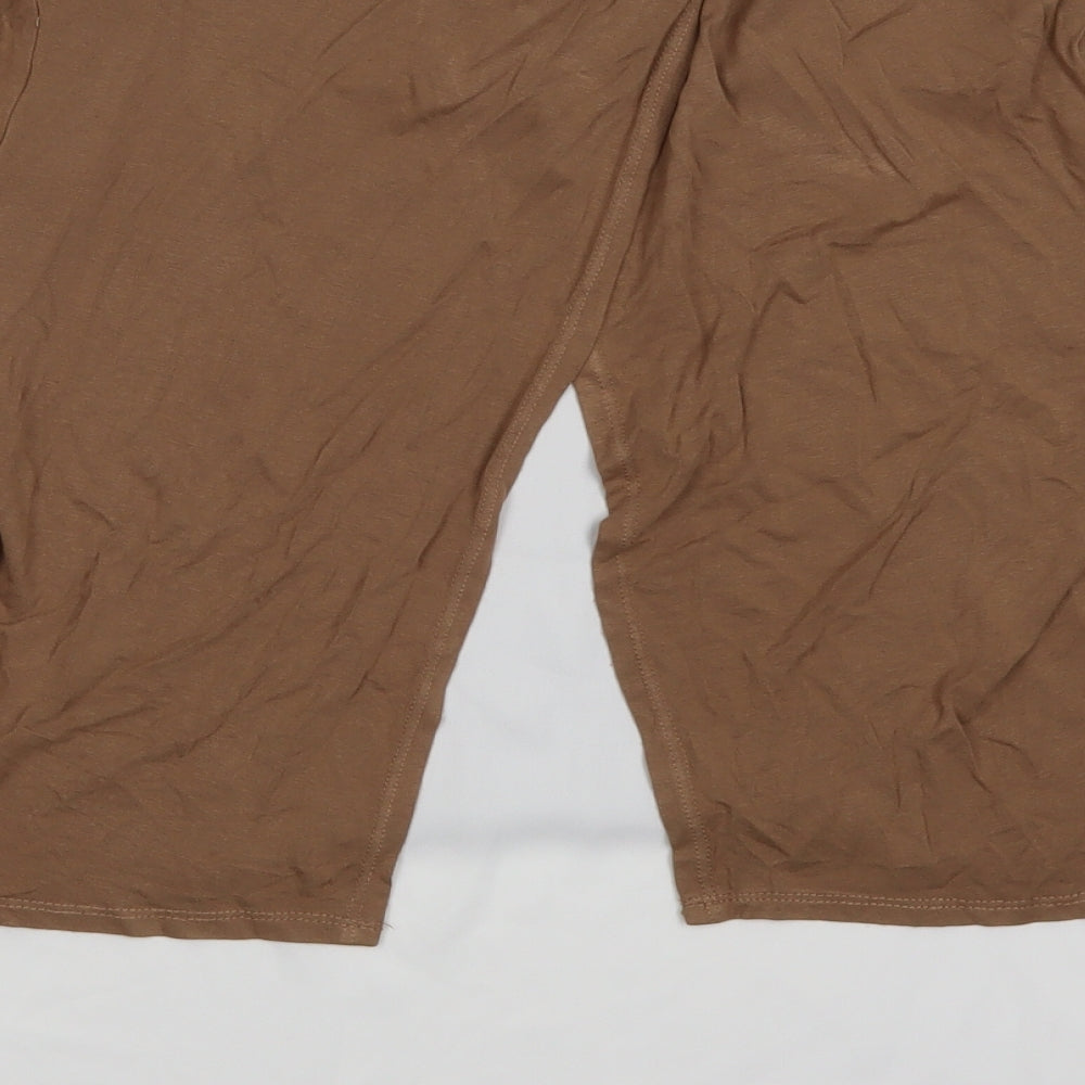 Dorothy Perkins Womens Brown   Basic T-Shirt Size 14