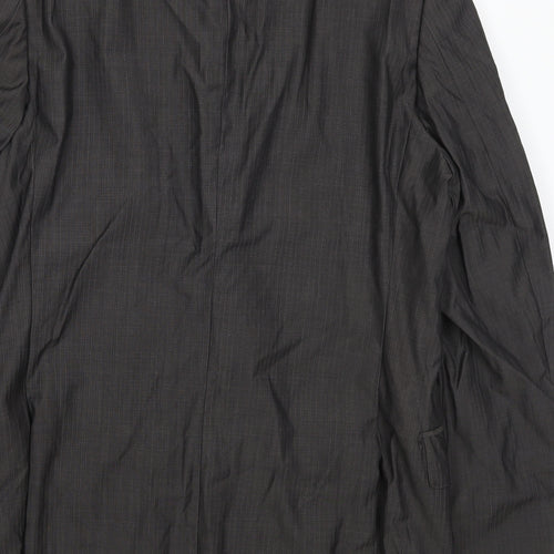 El Corte Inglés Mens Grey   Jacket Suit Jacket Size 42