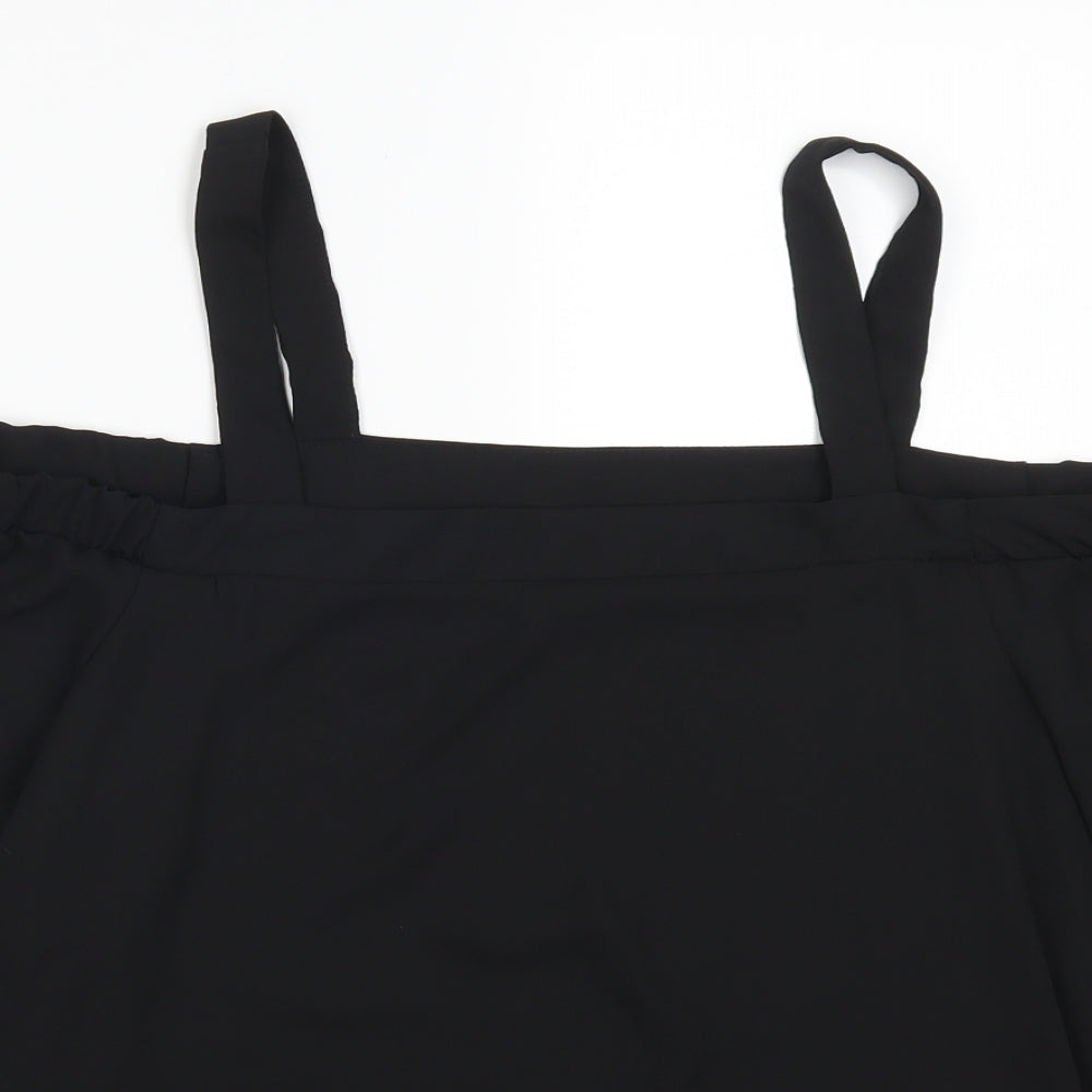 New Look Womens Black   Basic Blouse Size 14