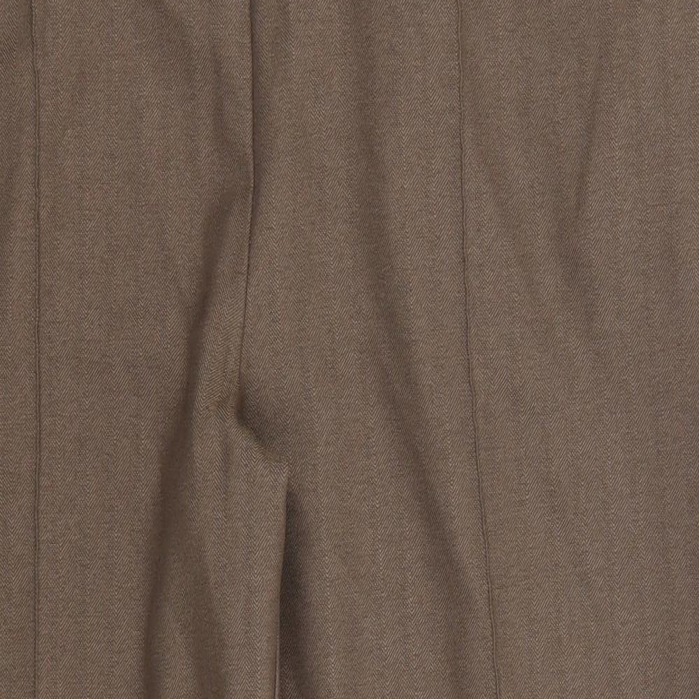 Marks and Spencer Womens Brown   Trousers  Size 18 L26 in