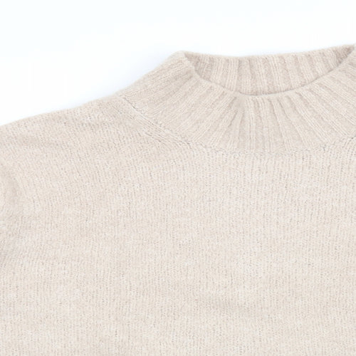 H&M Womens Beige   Pullover Jumper Size M