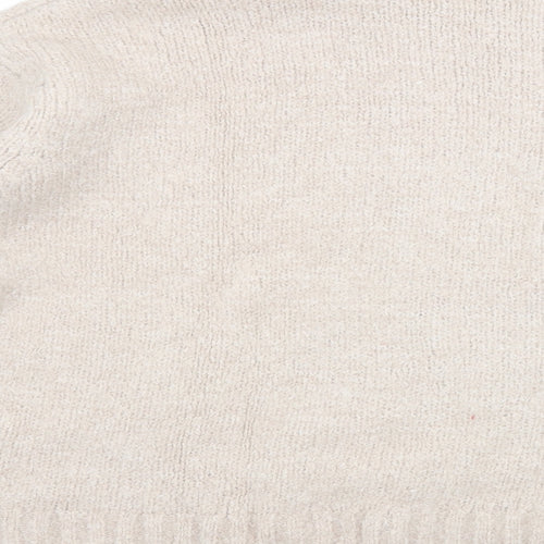 H&M Womens Beige   Pullover Jumper Size M