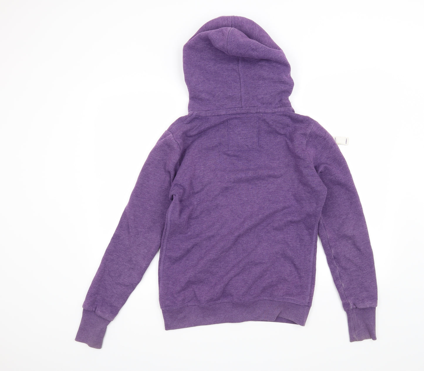 Superdry Womens Purple   Full Zip Hoodie Size M