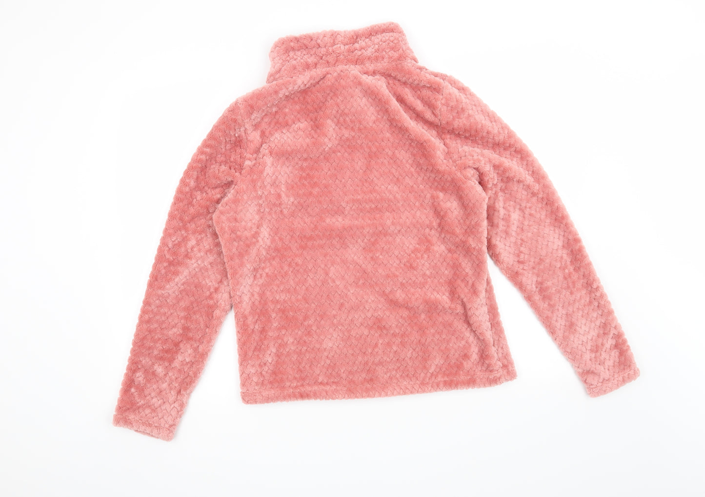TU Womens Pink Gingham  Pullover Sweatshirt Size 8