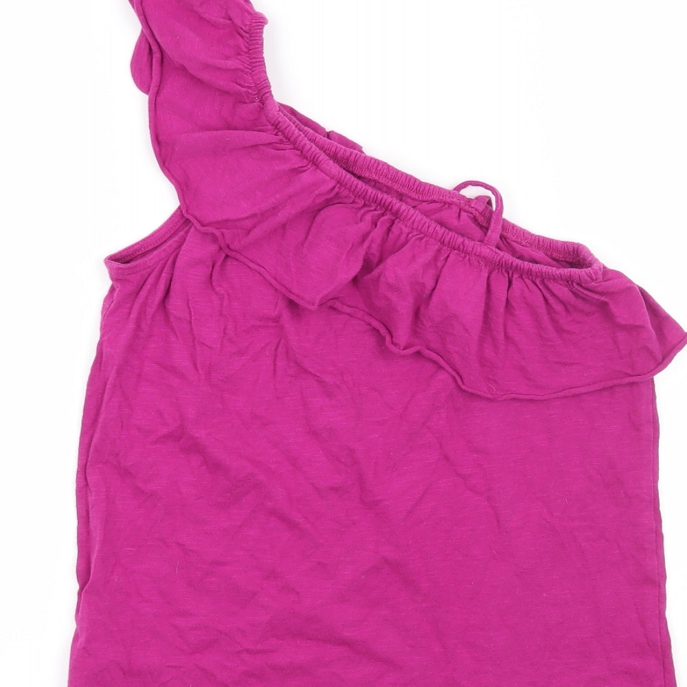 NEXT Girls Purple   Basic Blouse Size 12 Years