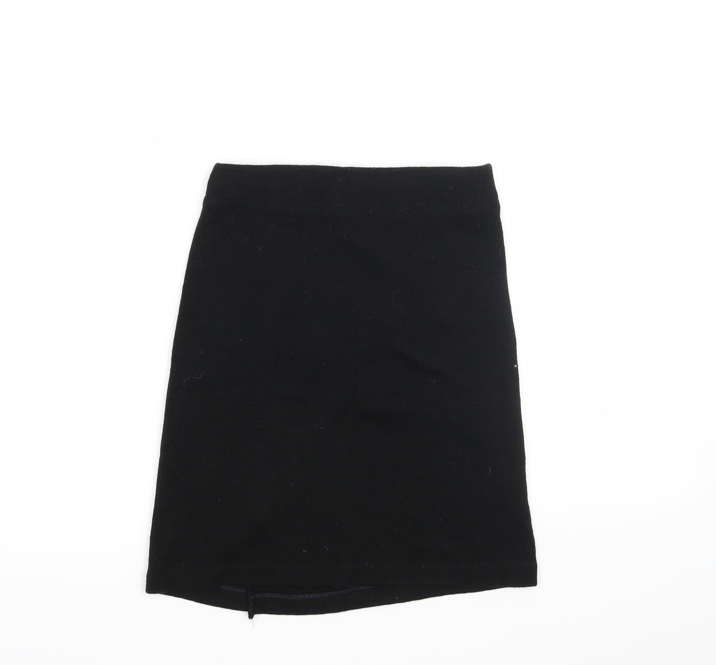 Preworn Womens Black   Straight & Pencil Skirt Size 28 in