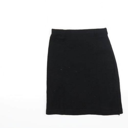 Preworn Womens Black   Straight & Pencil Skirt Size 28 in
