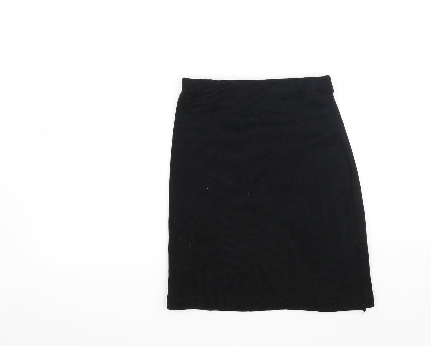 Preworn Womens Black   Straight & Pencil Skirt Size 28 in