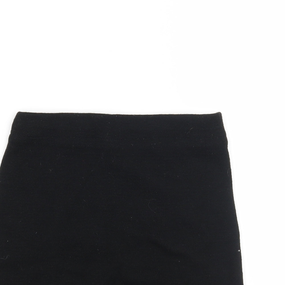 Preworn Womens Black   Straight & Pencil Skirt Size 28 in