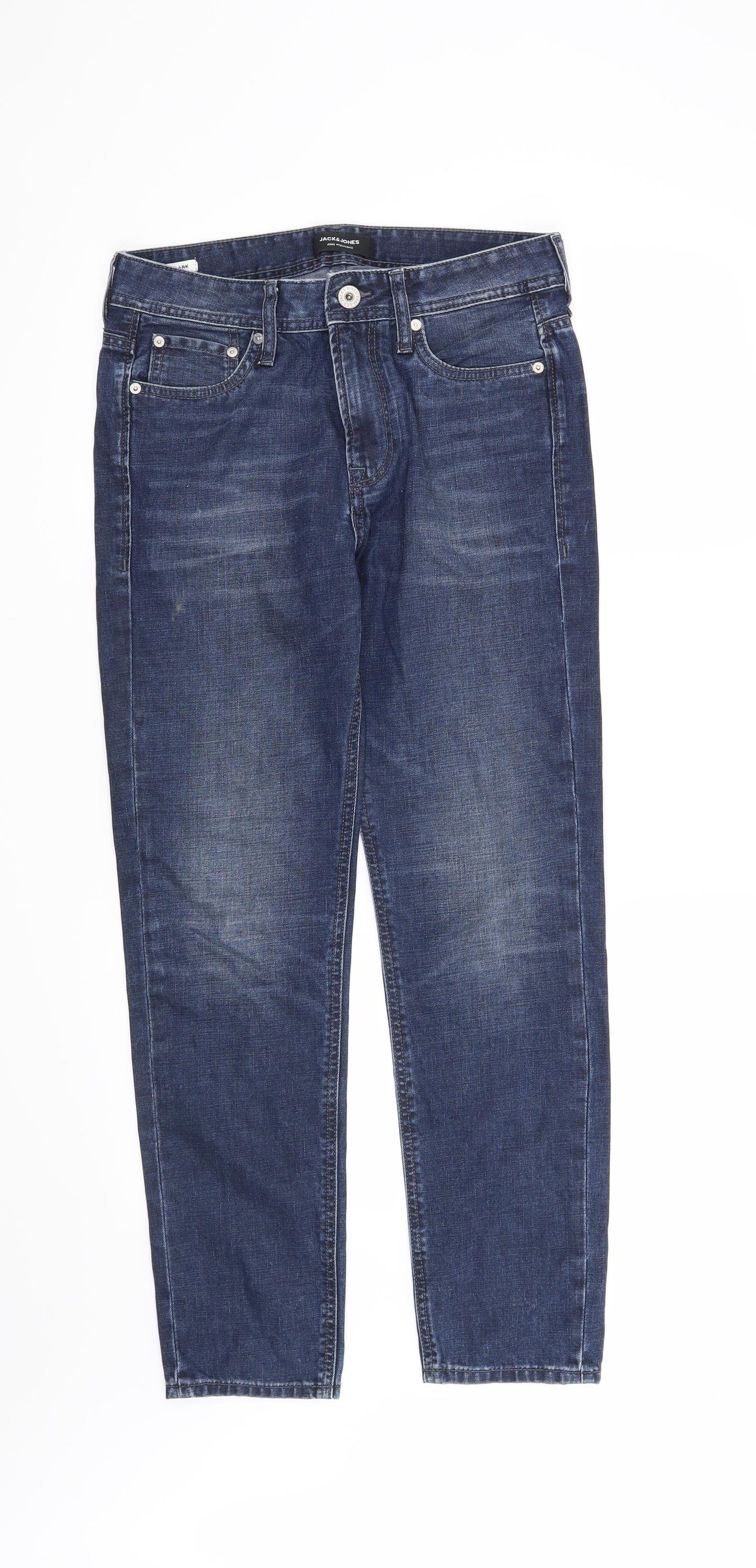 JACK & JONES Mens Blue   Straight Jeans Size 30 in L28 in