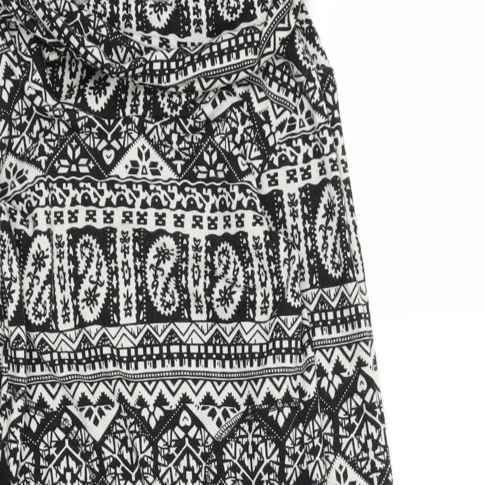 New Look Womens White Paisley  Jacket Dress  Size 8