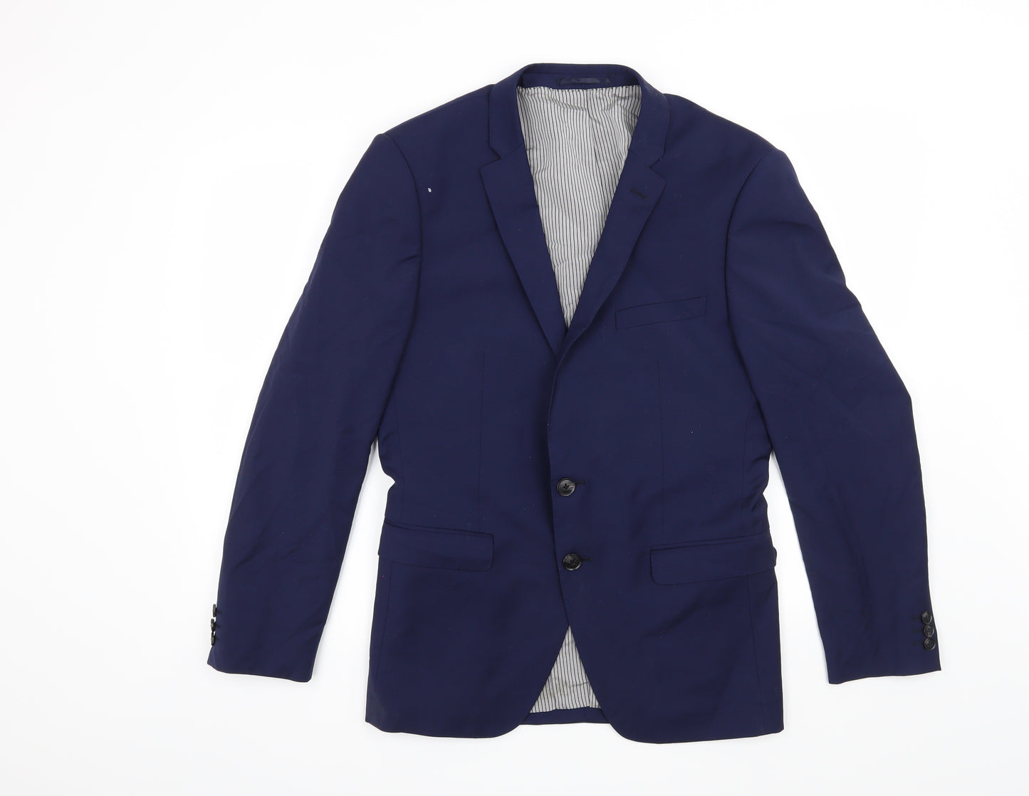Remus Uomo Mens Blue   Jacket Suit Jacket Size 42