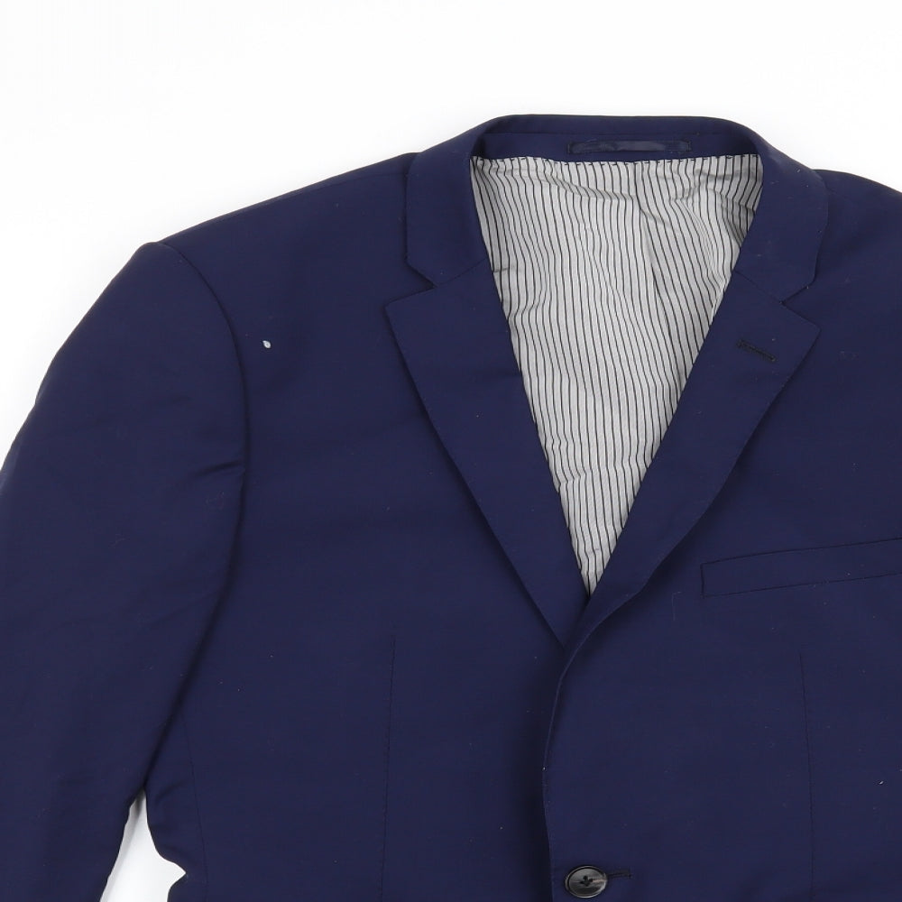Remus Uomo Mens Blue   Jacket Suit Jacket Size 42