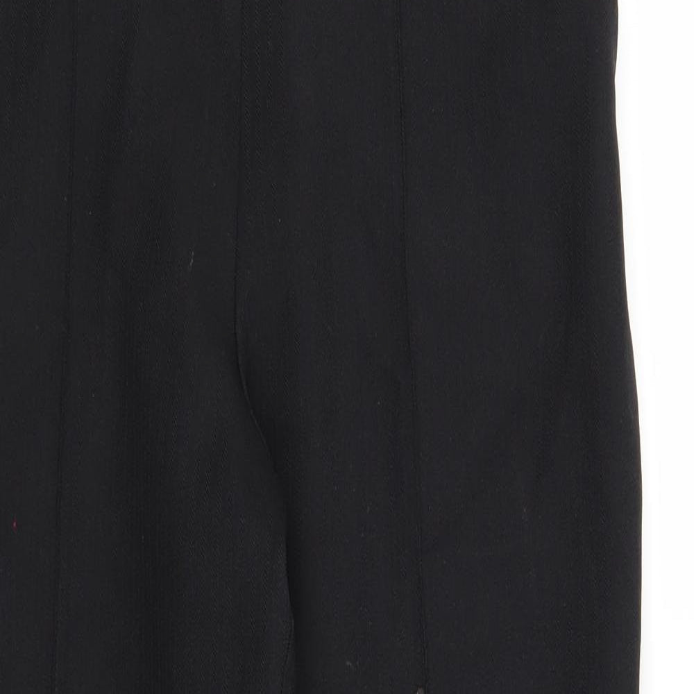 Marks and Spencer Womens Black   Trousers  Size 10 L28 in