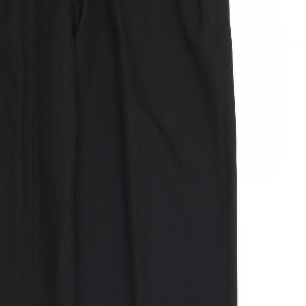 Marks and Spencer Womens Black   Trousers  Size 10 L28 in
