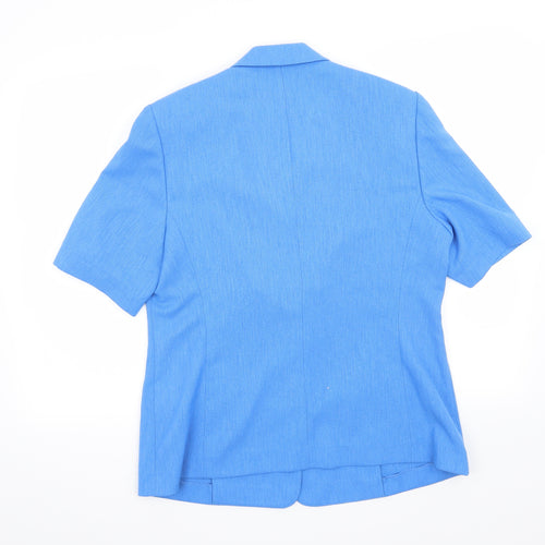 LUCIA Womens Blue   Jacket Blazer Size 14