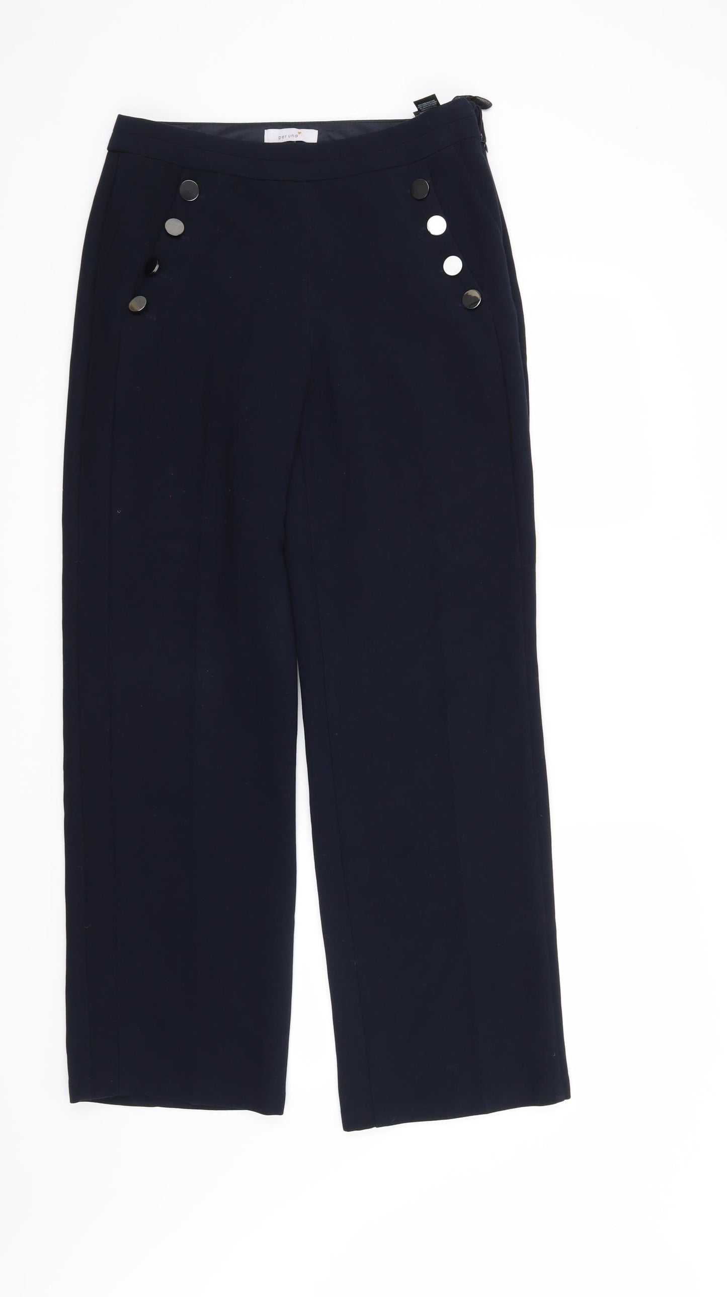Per Una Womens Blue   Trousers  Size 10 L30 in