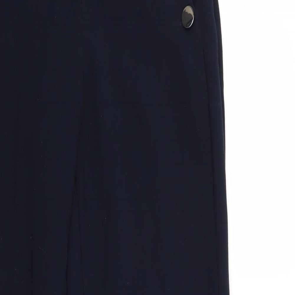 Per Una Womens Blue   Trousers  Size 10 L30 in