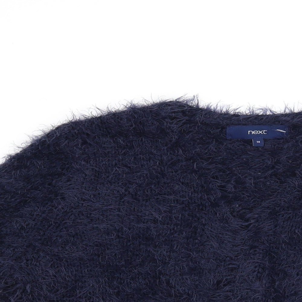 NEXT Womens Blue   Cardigan Jumper Size 14