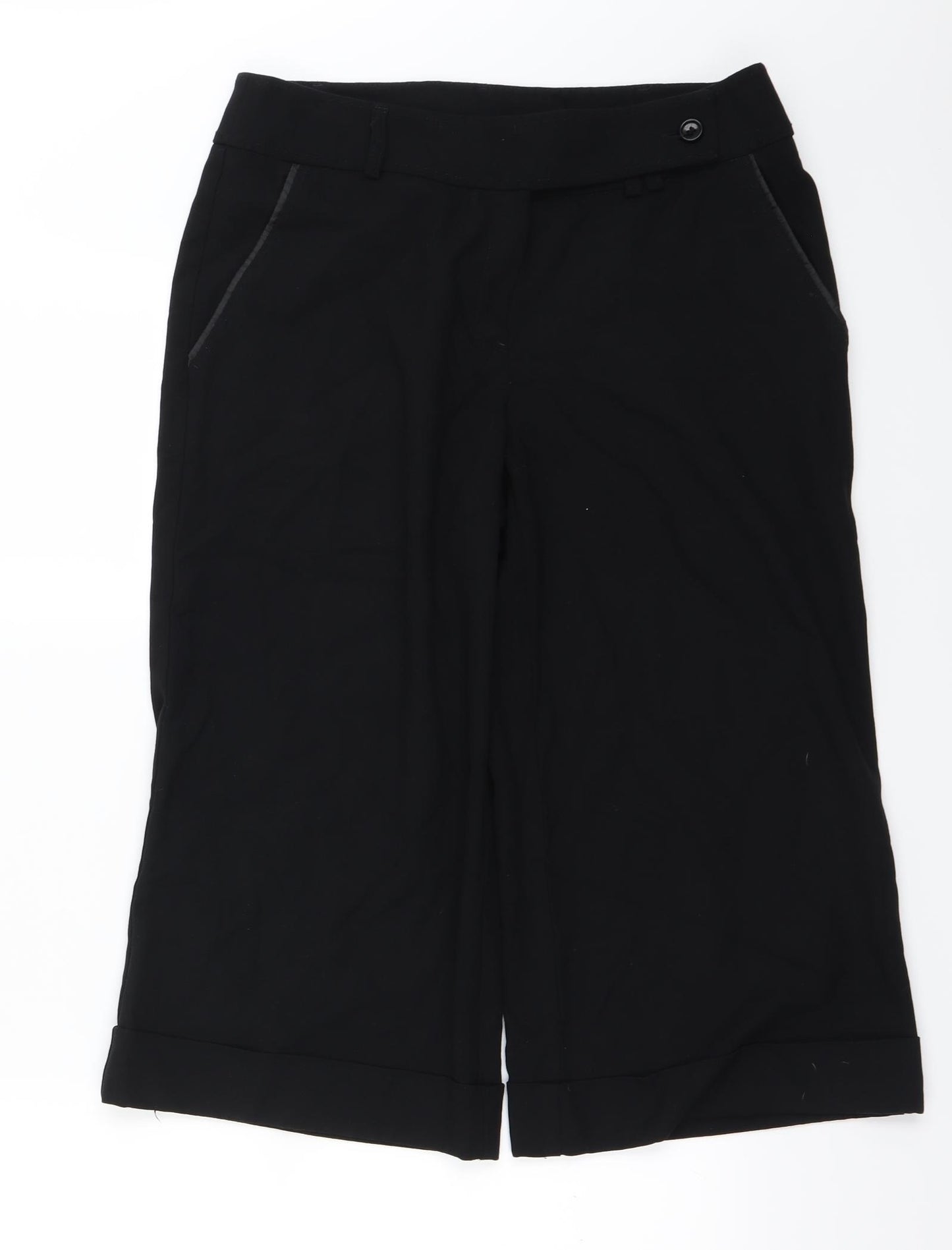 Marks and Spencer Womens Black   Trousers  Size 12 L20 in