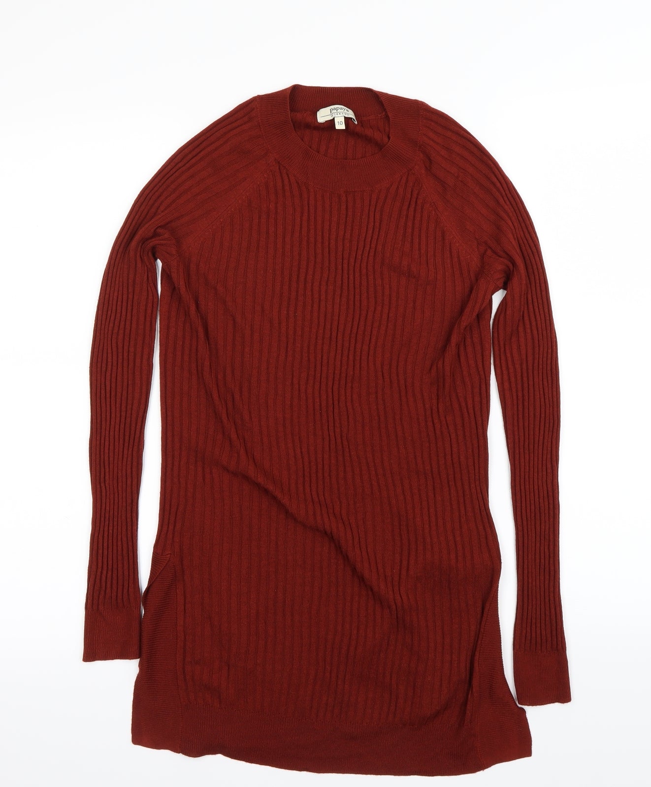 Papaya Womens Brown   Pullover Jumper Size 10