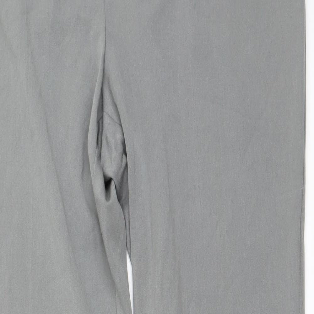Marks and Spencer Womens Grey   Trousers  Size 12 L25 in