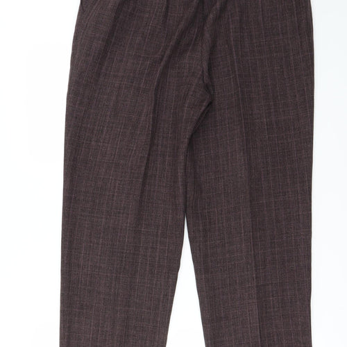BM Womens Purple   Trousers  Size 14 L23 in