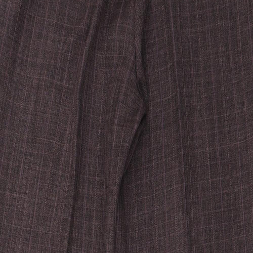 BM Womens Purple   Trousers  Size 14 L23 in