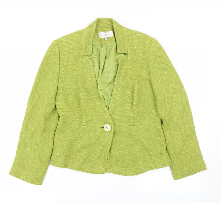 Country Casuals Womens Green Jacket Size 10