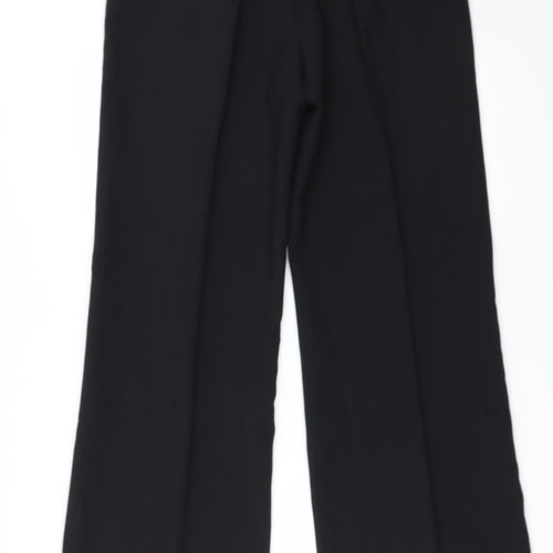 Preworn Womens Black   Trousers  Size 16 L29 in