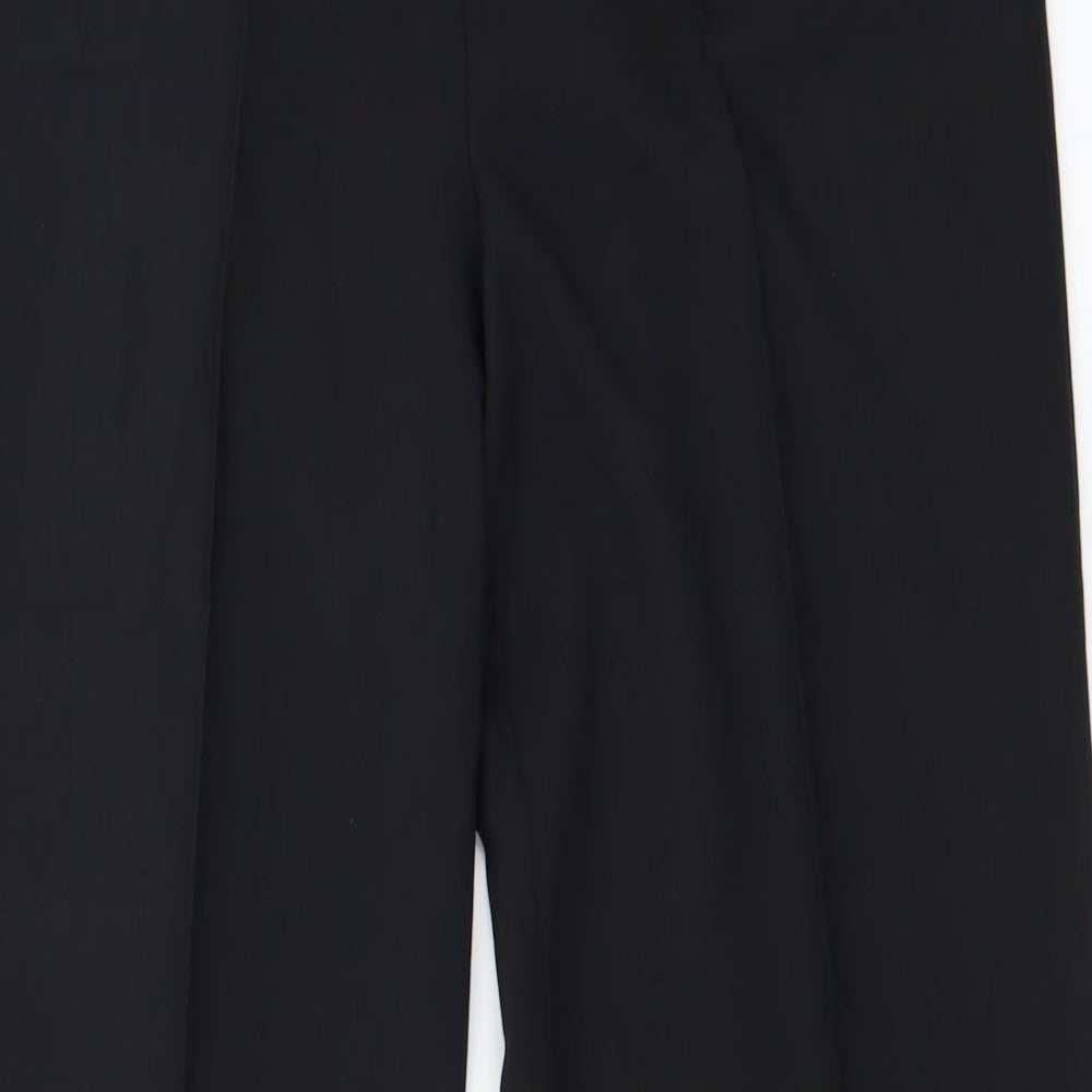 Preworn Womens Black   Trousers  Size 16 L29 in