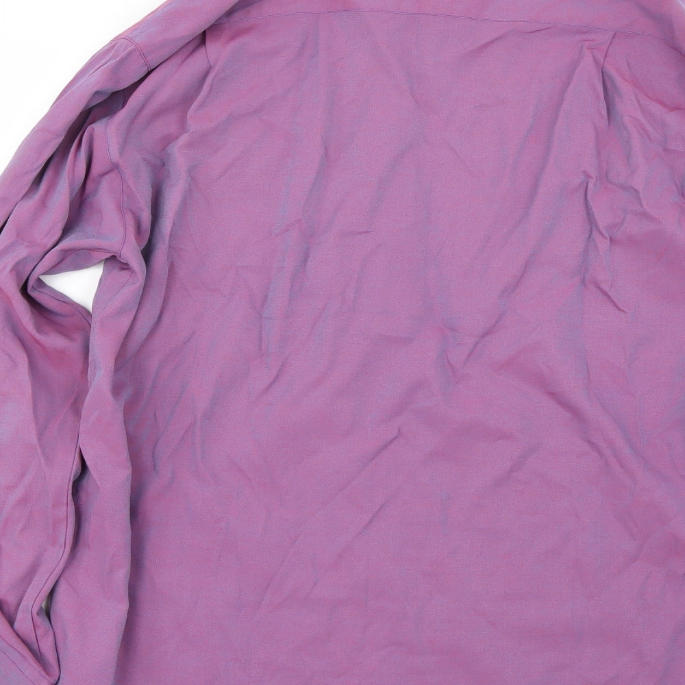 Burton Mens Purple    Button-Up Size M
