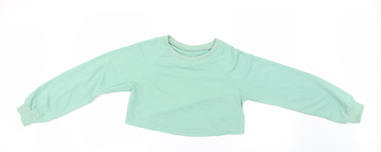 SheIn Womens Green   Pullover Jumper Size S