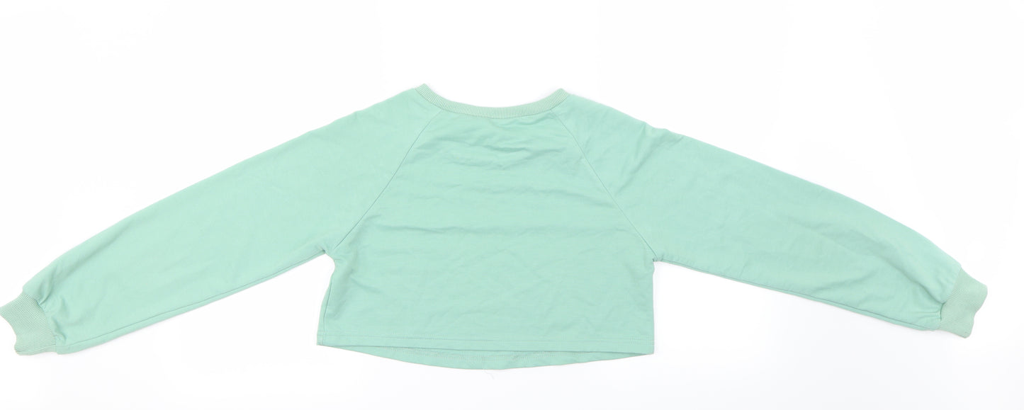 SheIn Womens Green   Pullover Jumper Size S