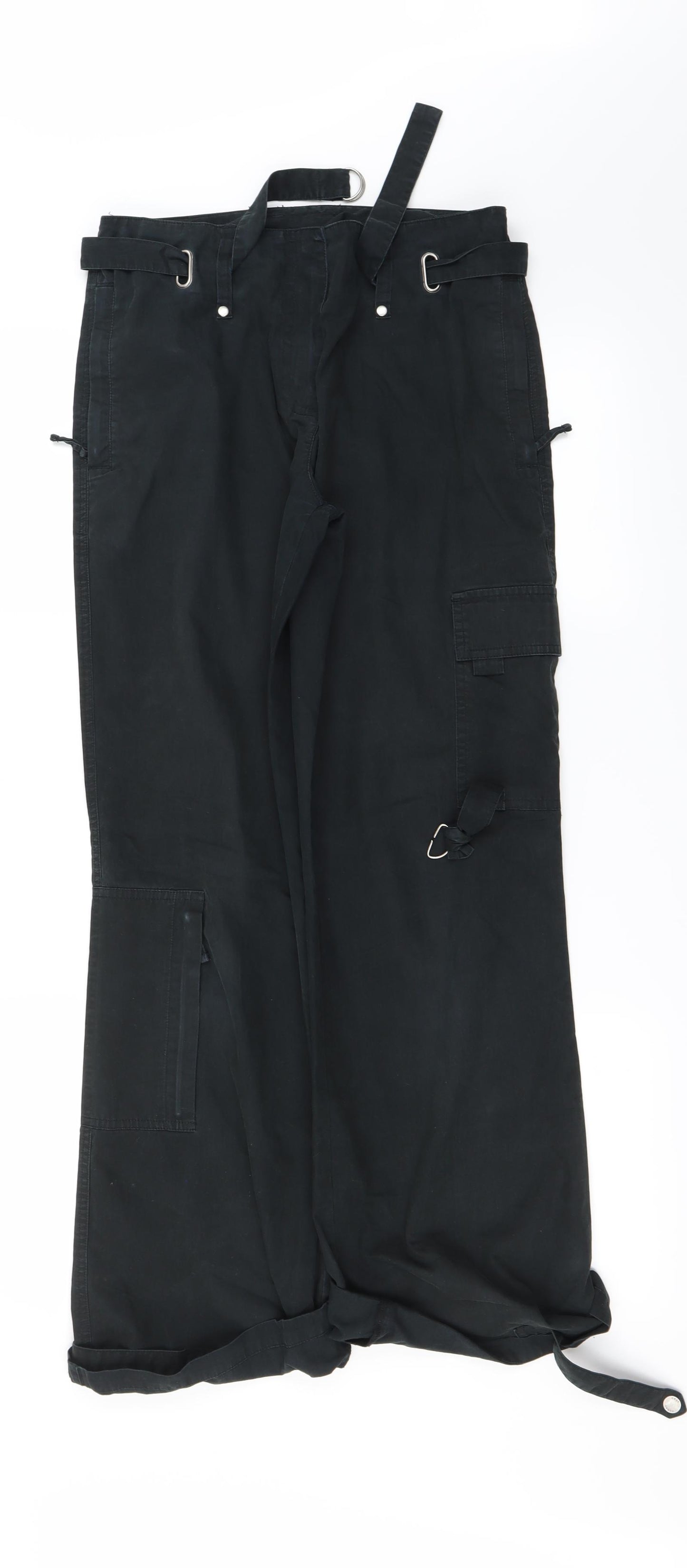 NEXT Womens Black   Trousers  Size 10 L27 in