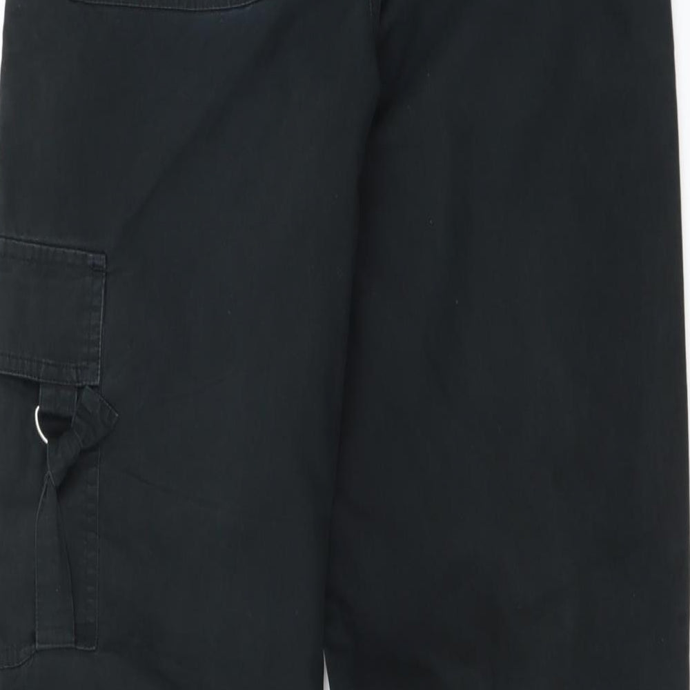 NEXT Womens Black   Trousers  Size 10 L27 in