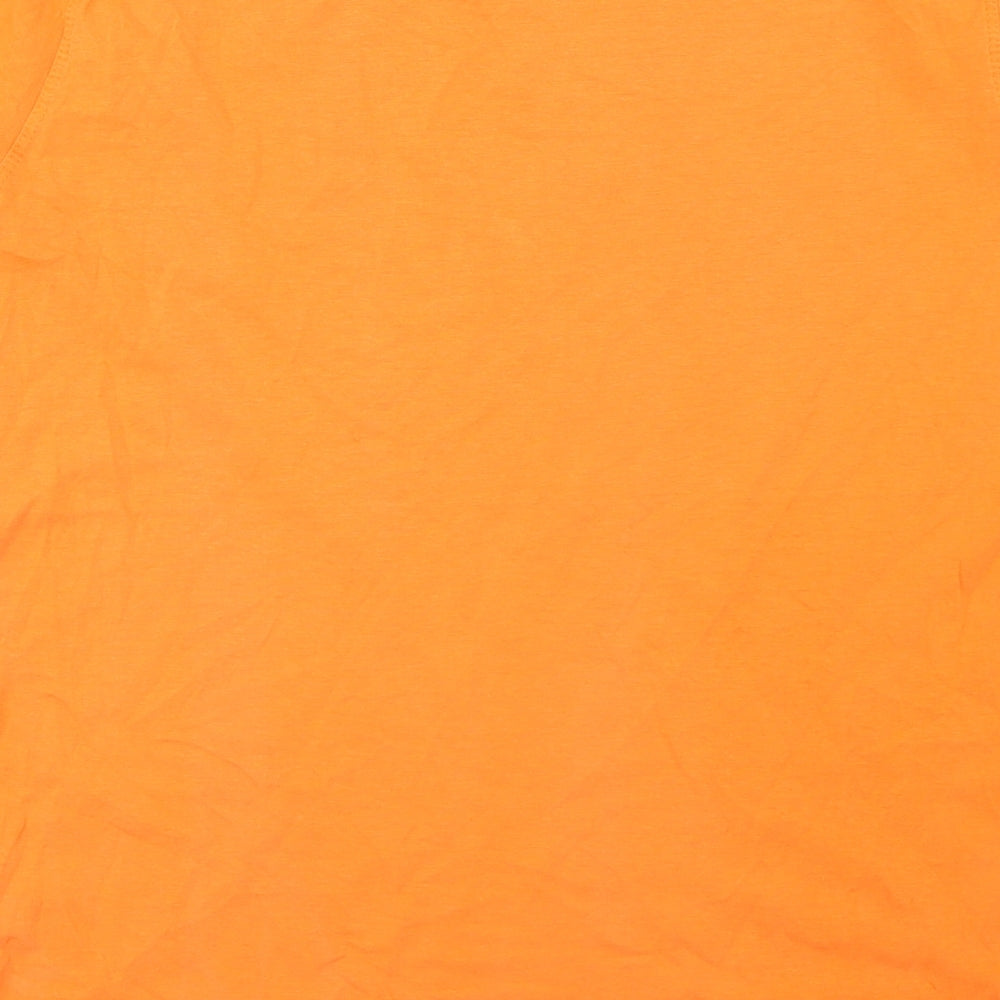 NEXT Mens Orange    T-Shirt Size M