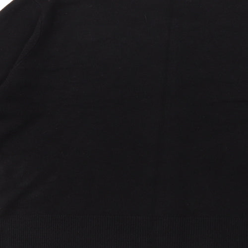 George Womens Black  Knit Cardigan Jumper Size 16