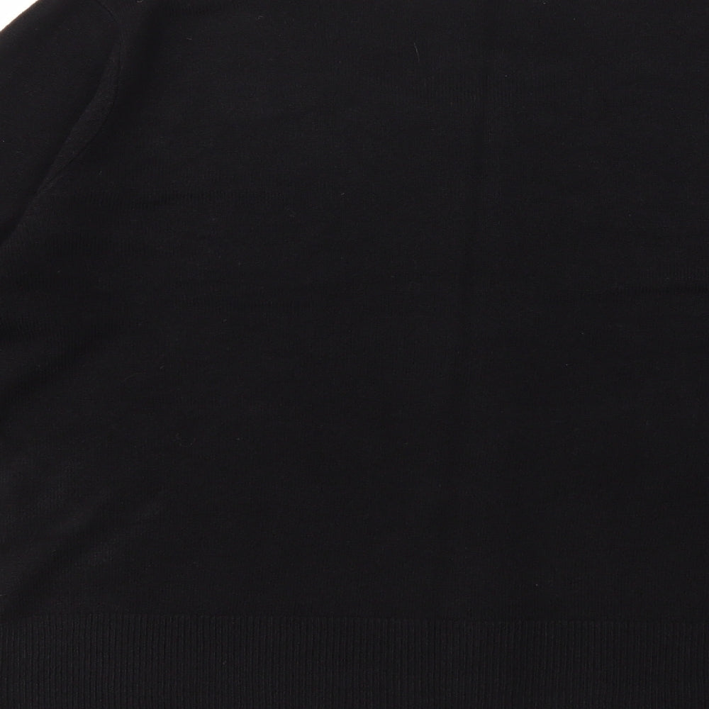 George Womens Black  Knit Cardigan Jumper Size 16