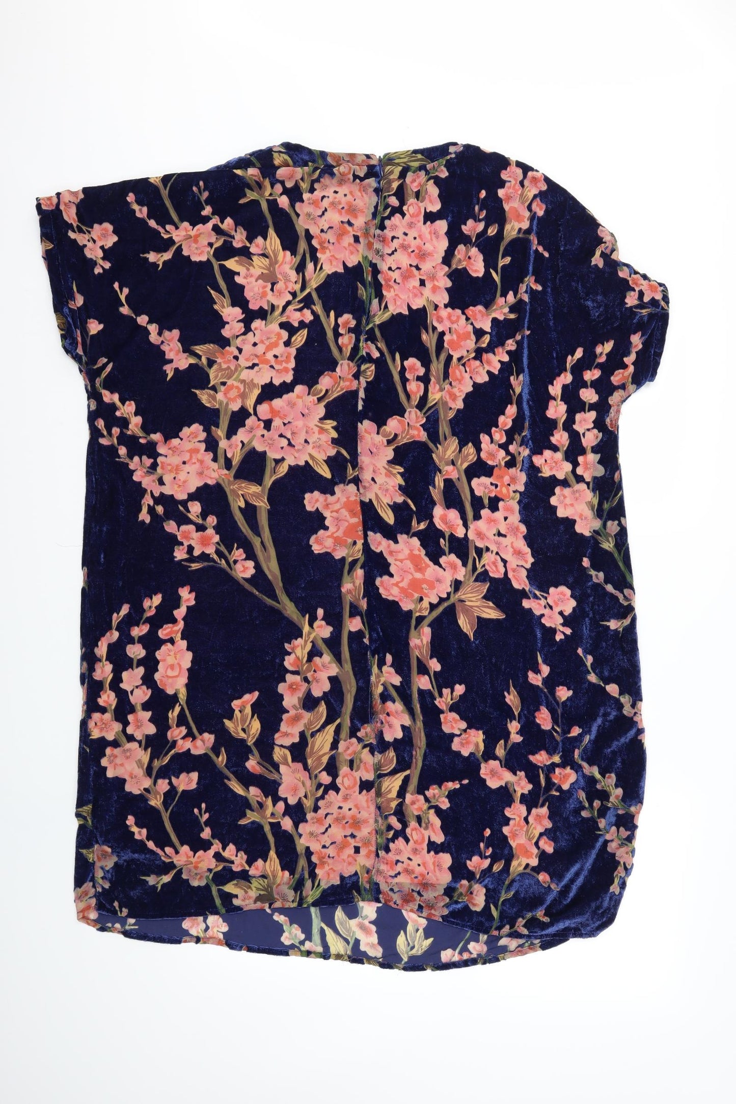 Glamorous Womens Blue Floral  Shift  Size M