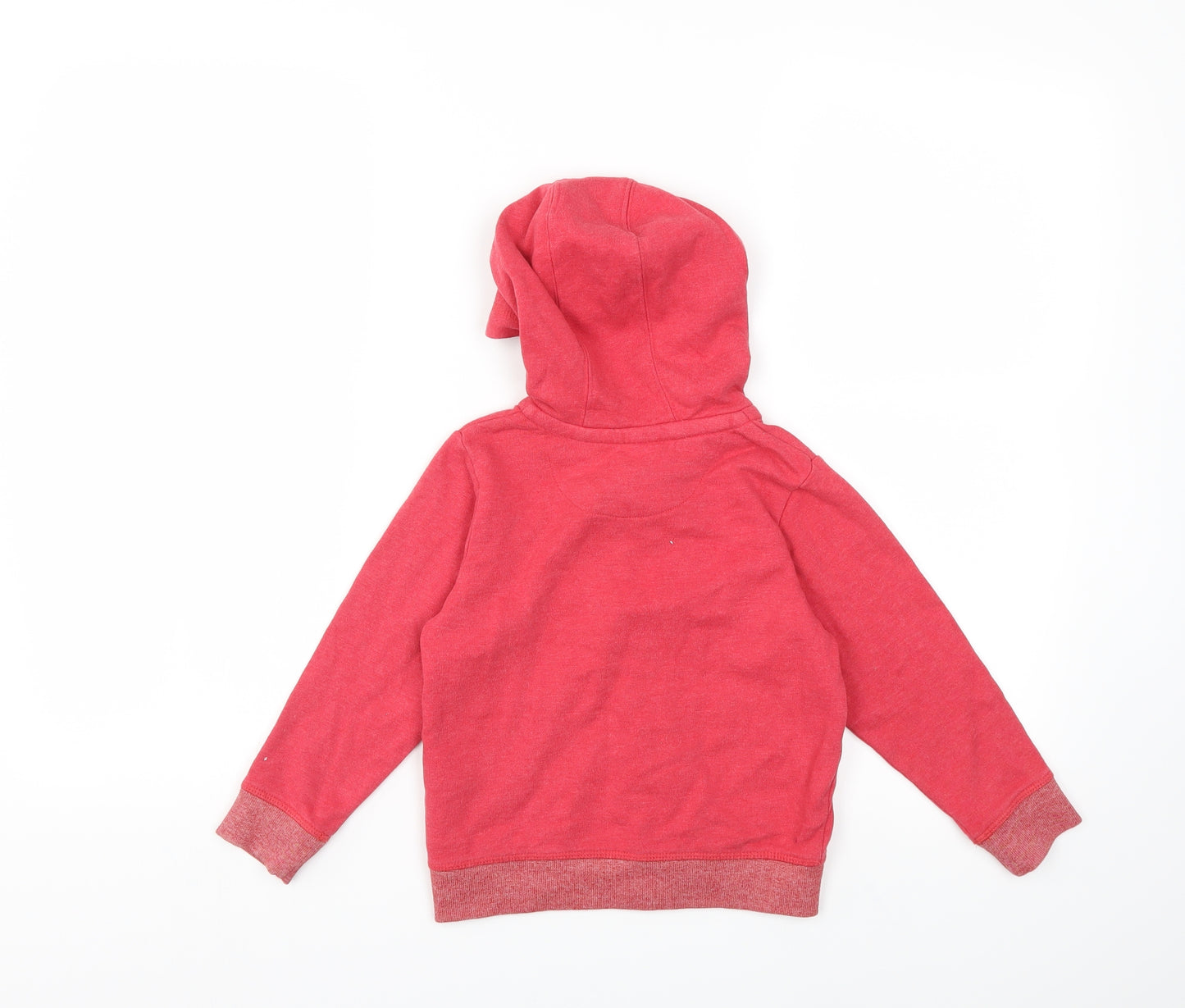 Marks and Spencer Boys Red   Full Zip Hoodie Size 3-4 Years