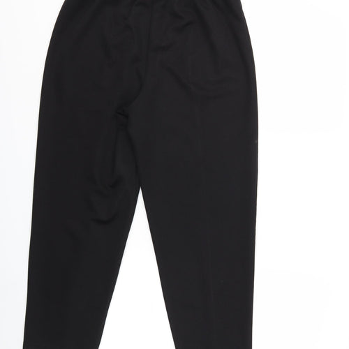 Preworn Womens Black   Trousers  Size 14 L26 in