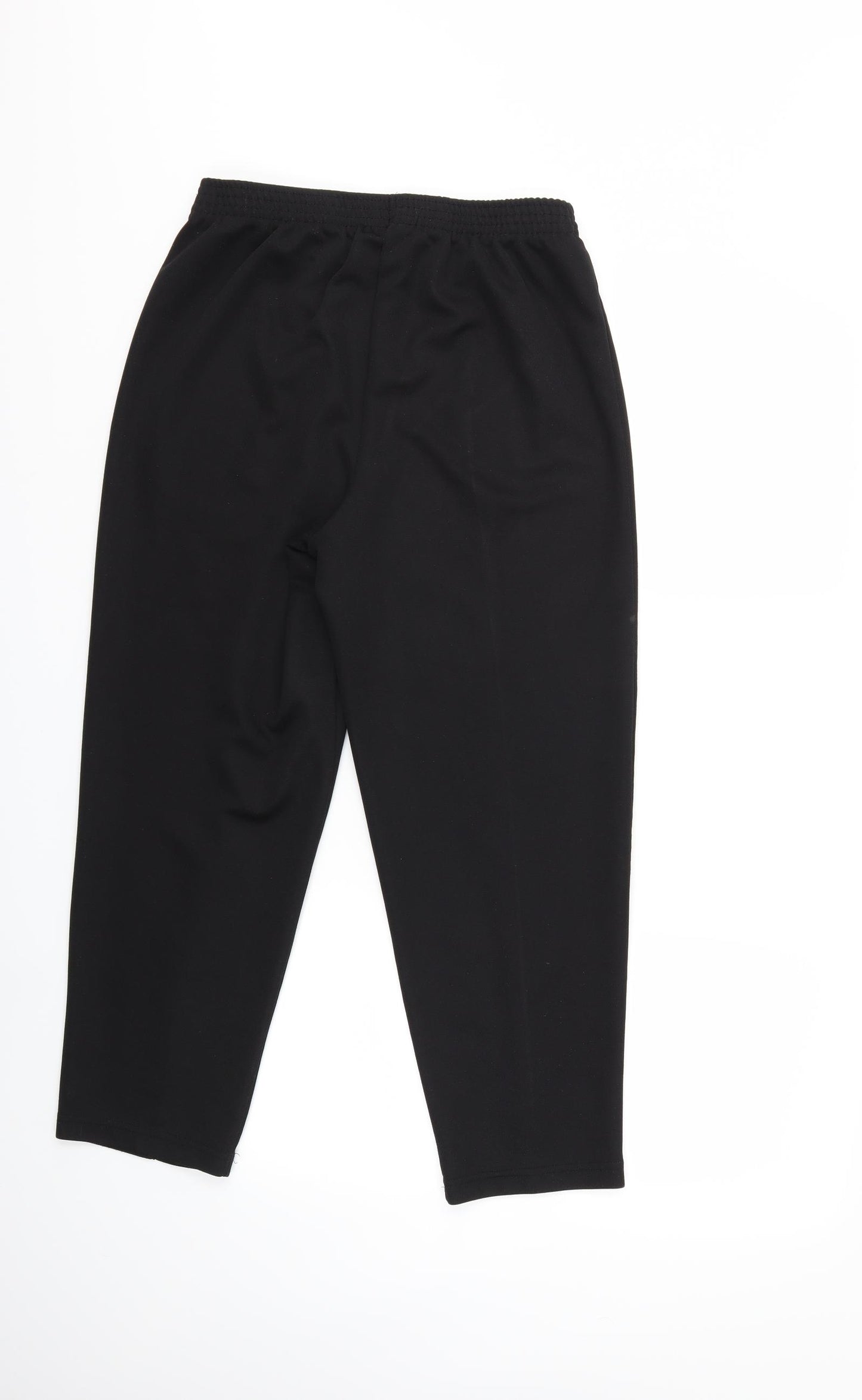 Preworn Womens Black   Trousers  Size 14 L26 in